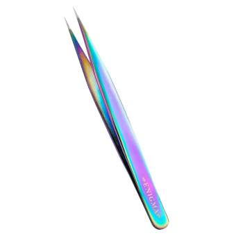 Пинцет прямой для наращивания ресниц (Chameleon) с ручной заточкой