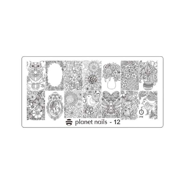 Пластина для Stamping Nail Art