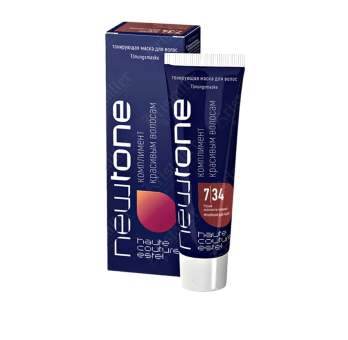 Тонирующая маска для волос Newtone 7/34 Тонирующая маска для волос Newtone 7/34