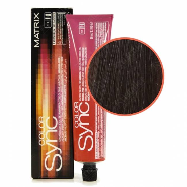 Краска для волос без аммиака Color Sync 4A