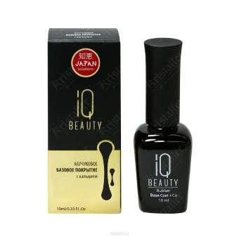 IQ Beauty, Rubber Base coat+ca, 10ml IQ Beauty, Rubber Base coat+ca, 10ml